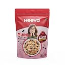 Heeva Muesli Fruit Nut n Seeds,Healthy Breakfast Muesli Multigrain Breakfast Cereal with Nuts High Fibre n Protein Diet Food Quick Breakfast Food_450g gallery image