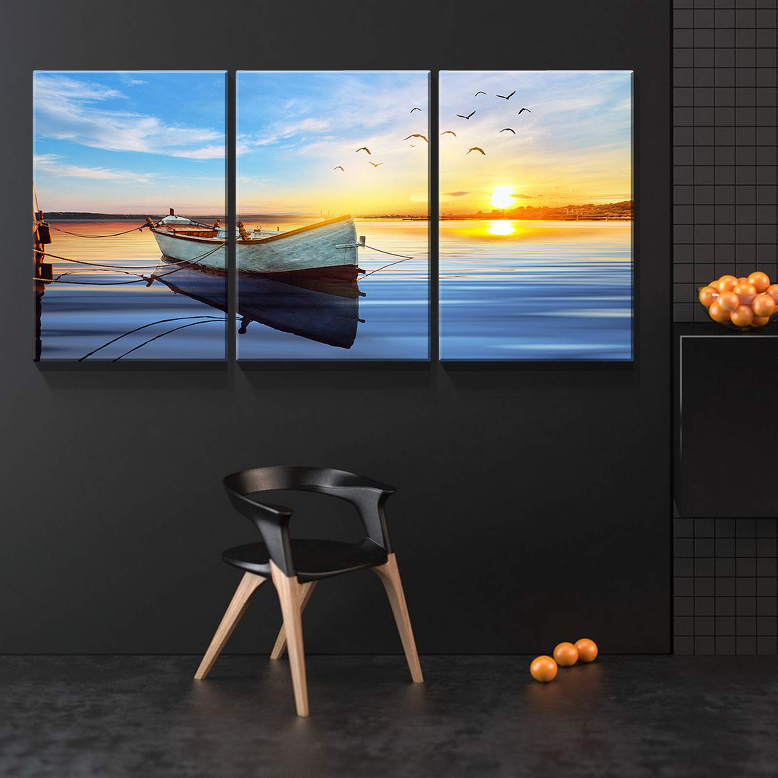 Amazon.com: Denozer - 3 Piece Canvas Wall Art - Landscape