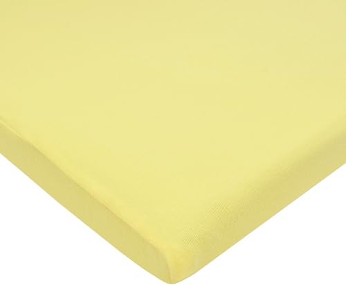 Miniatura 7 de American Baby Company Sábana bajera ajustable de 15 x 33 pulgadas, 100% algodón natural de punto supremo, apio, suave y transpirable, para niños y