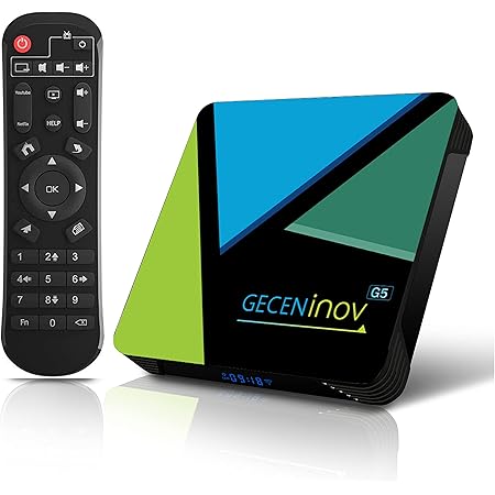 Smart TV Box Bluetooth TV Box Android 10.0 TV Box 4GB RAM / 64GB ROM 3D 4K @ 30fps High Resolution RK3318 Quad Core Cortex A53 CPU Support 2.4GHz WiFi H.265 by Gecen
