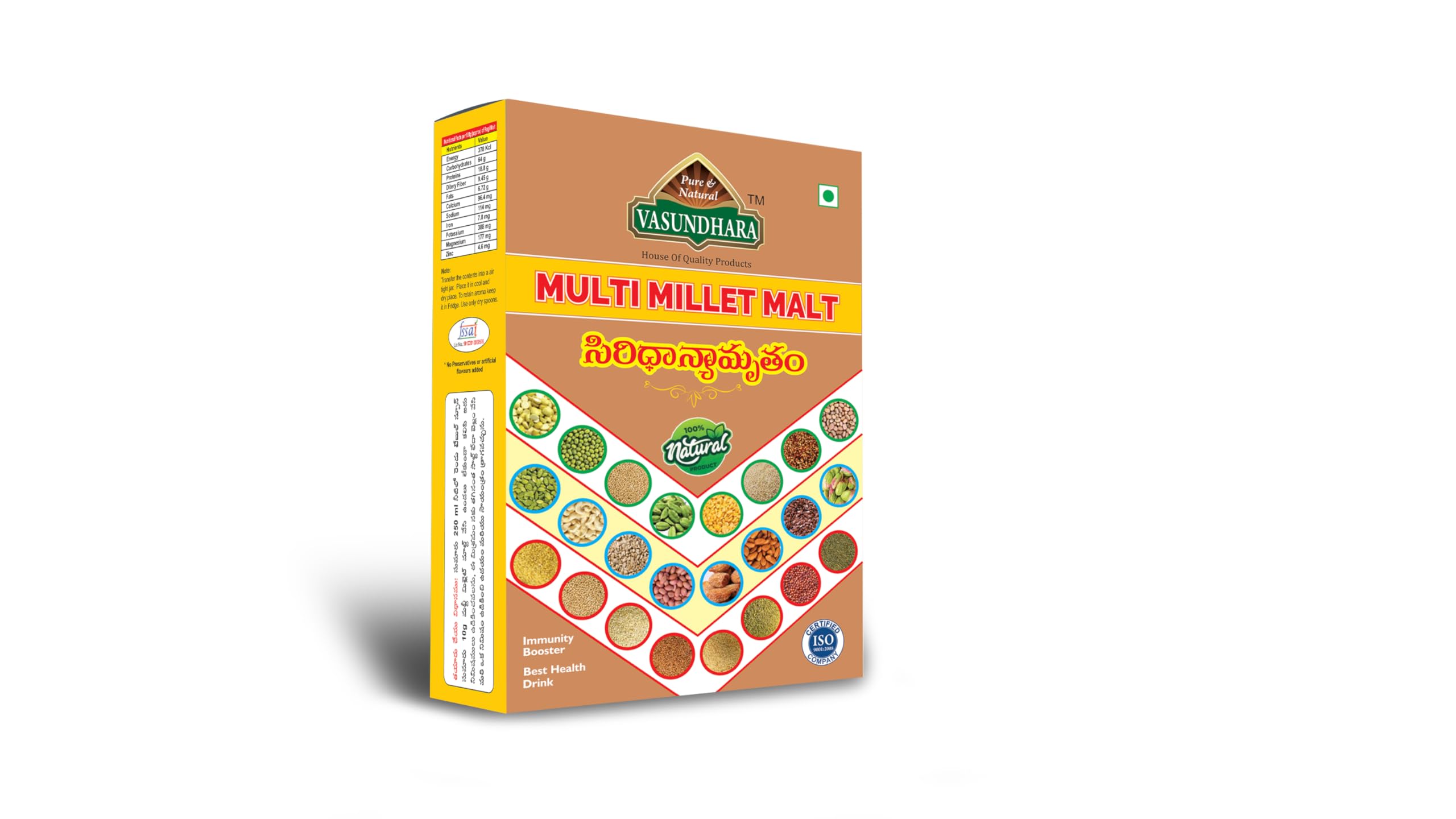 MULTI MILLET MALT (SIRIDHANYAMRUTHAM) 500 grams (B0CSBY9763) Amazon Price History, Amazon Price Tracker