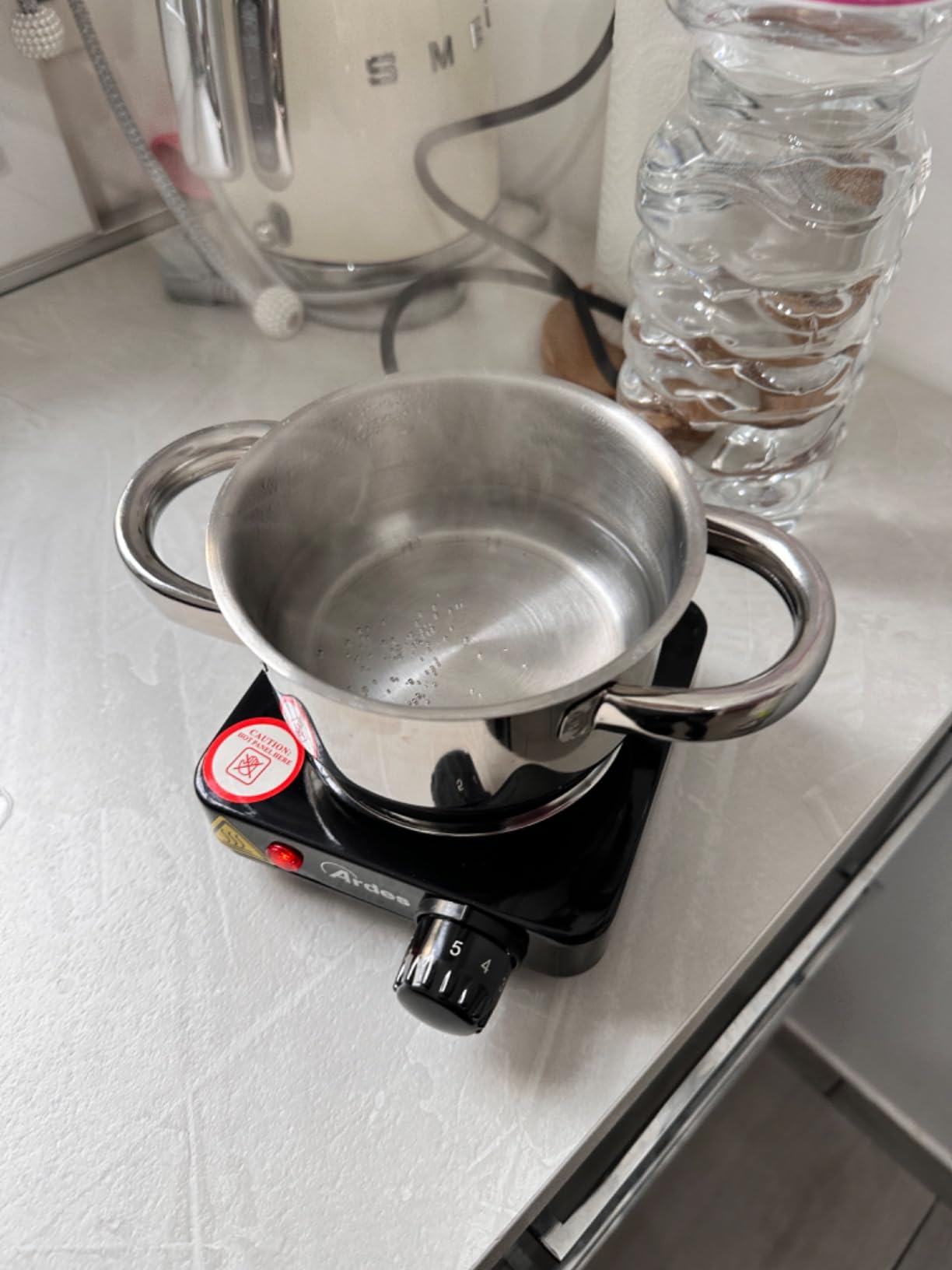 Fornello Elettrico 2 Piastre 2000W - Portatile Per Campeggio E Cucina - Foto 6