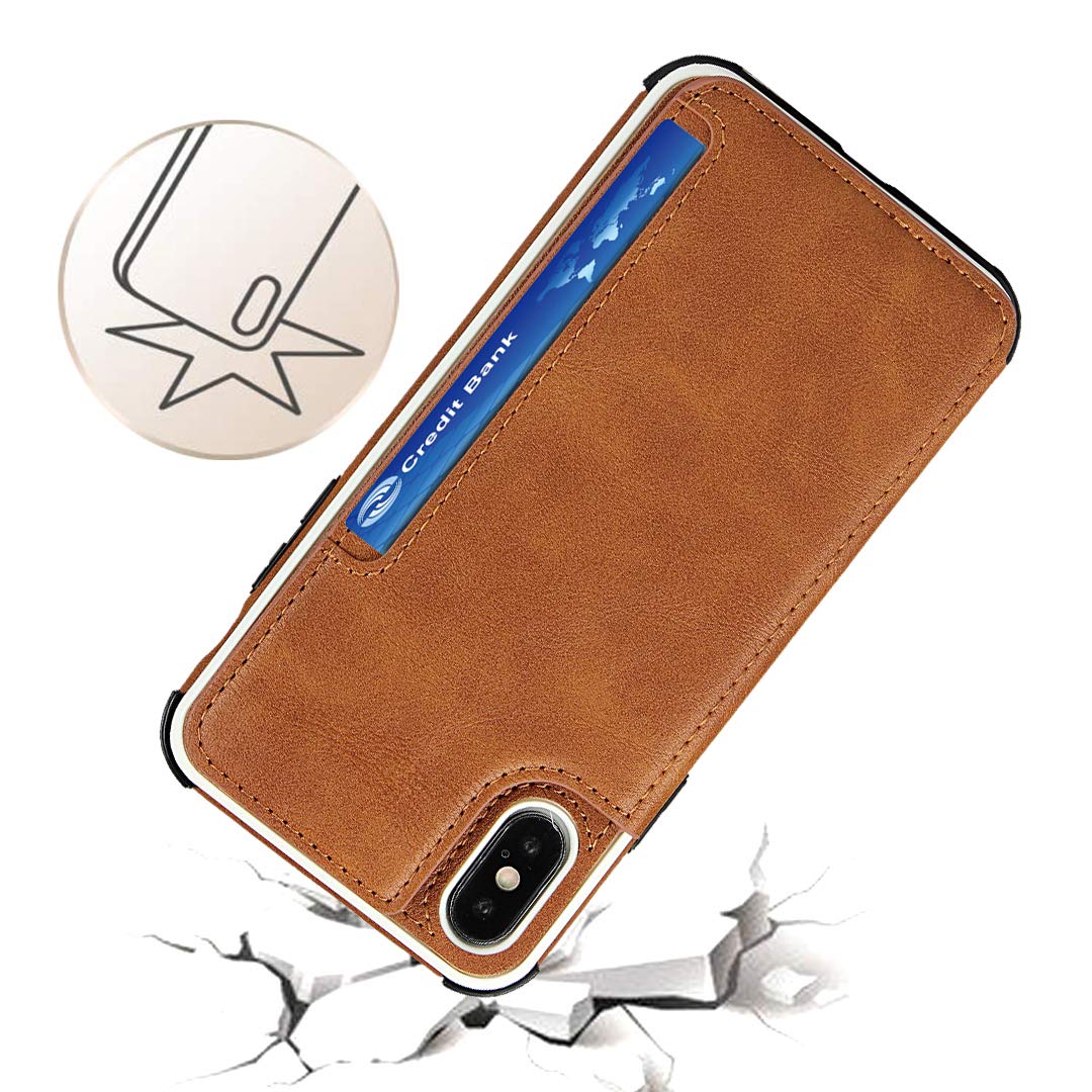 Cavor For IPhone 11 Wallet Case For Women, Flip Folio Kickstand PU