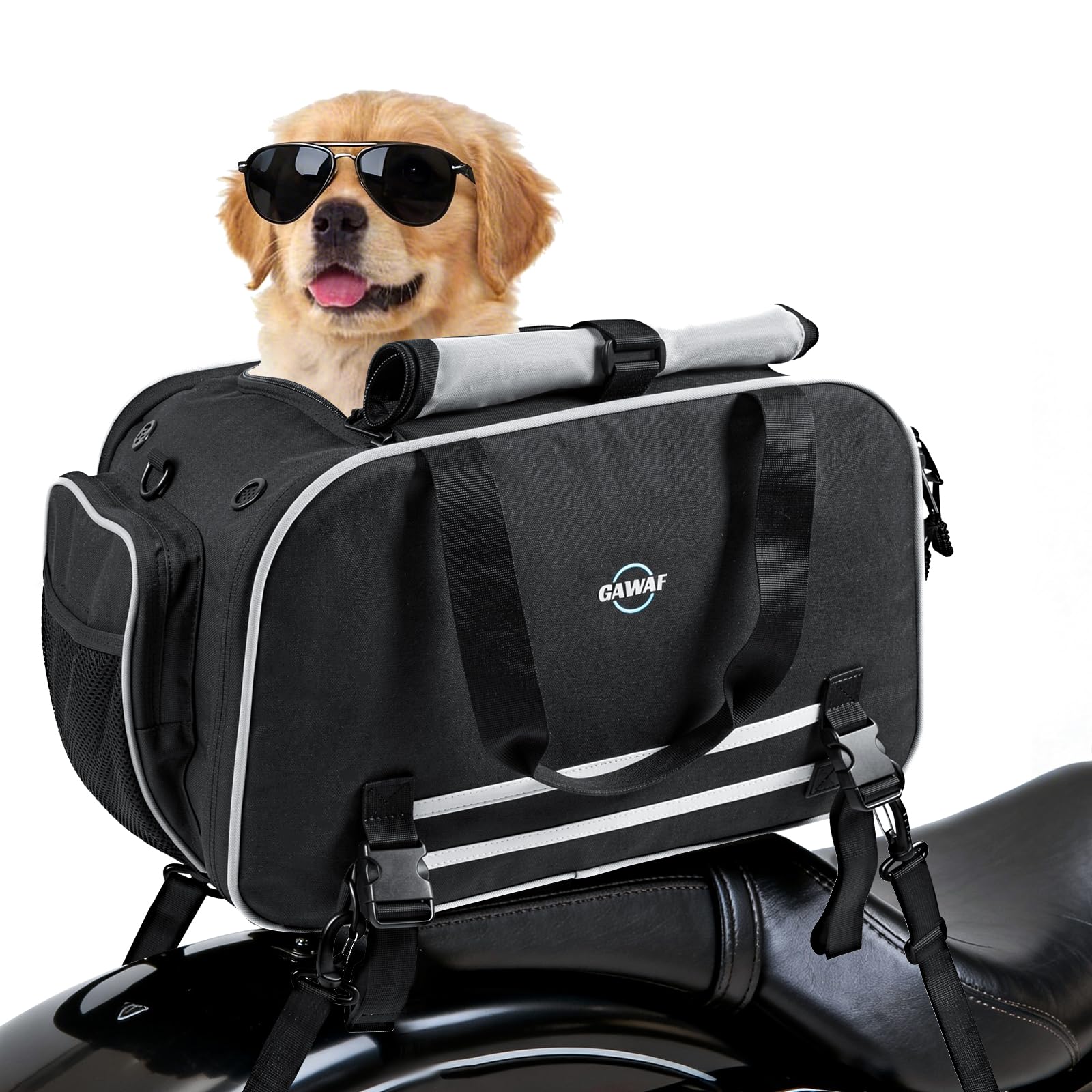 犬用ナイロンキャリーバッグ Amazon.co.jp: GAWAF オートバイ犬用キャリー、拡張可能な航空会社承認