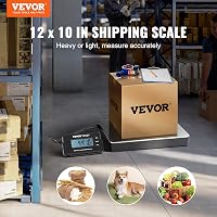 VEVOR Digitális Csomagmérleg 200 kg Terhelhetőség Pontos Mérés Számolófunkció 2