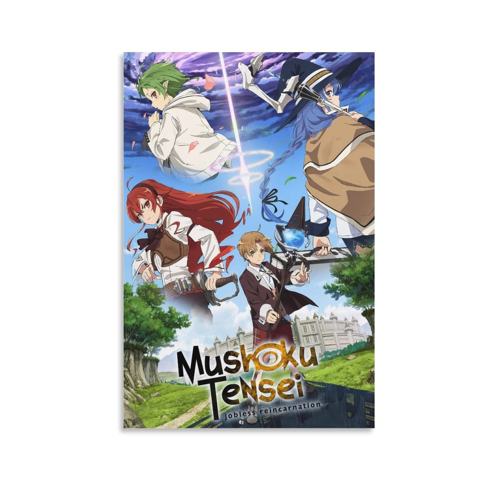Amazon.com: Anime Mushoku Tensei Jobless Reincarnation Poster for