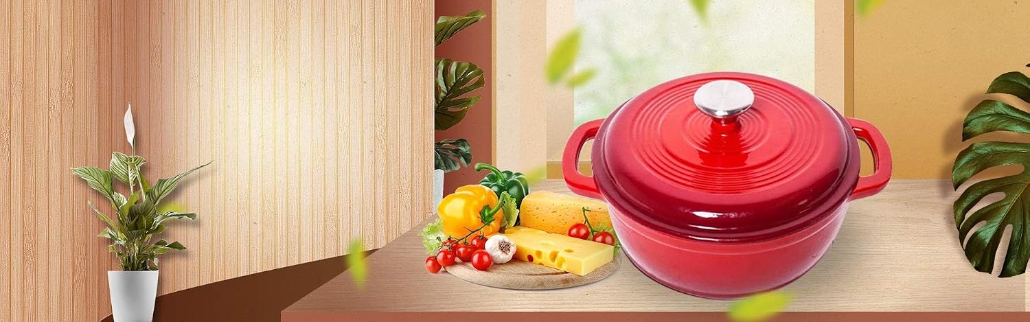 Cast iron dutch 3.2 qt FBA approved