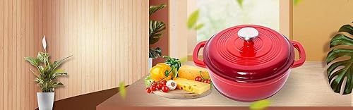 Miniatura 2 de Hierro fundido holandés 3.2 cuartos aprobado por Logística de Amazon