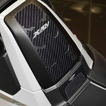 labelbike - 3D Sticker Motorcycle Scooter Fuel Tank Flap Protection and Decoration in Resin Officially Licensed Compatible with Honda XADV 2021-2025