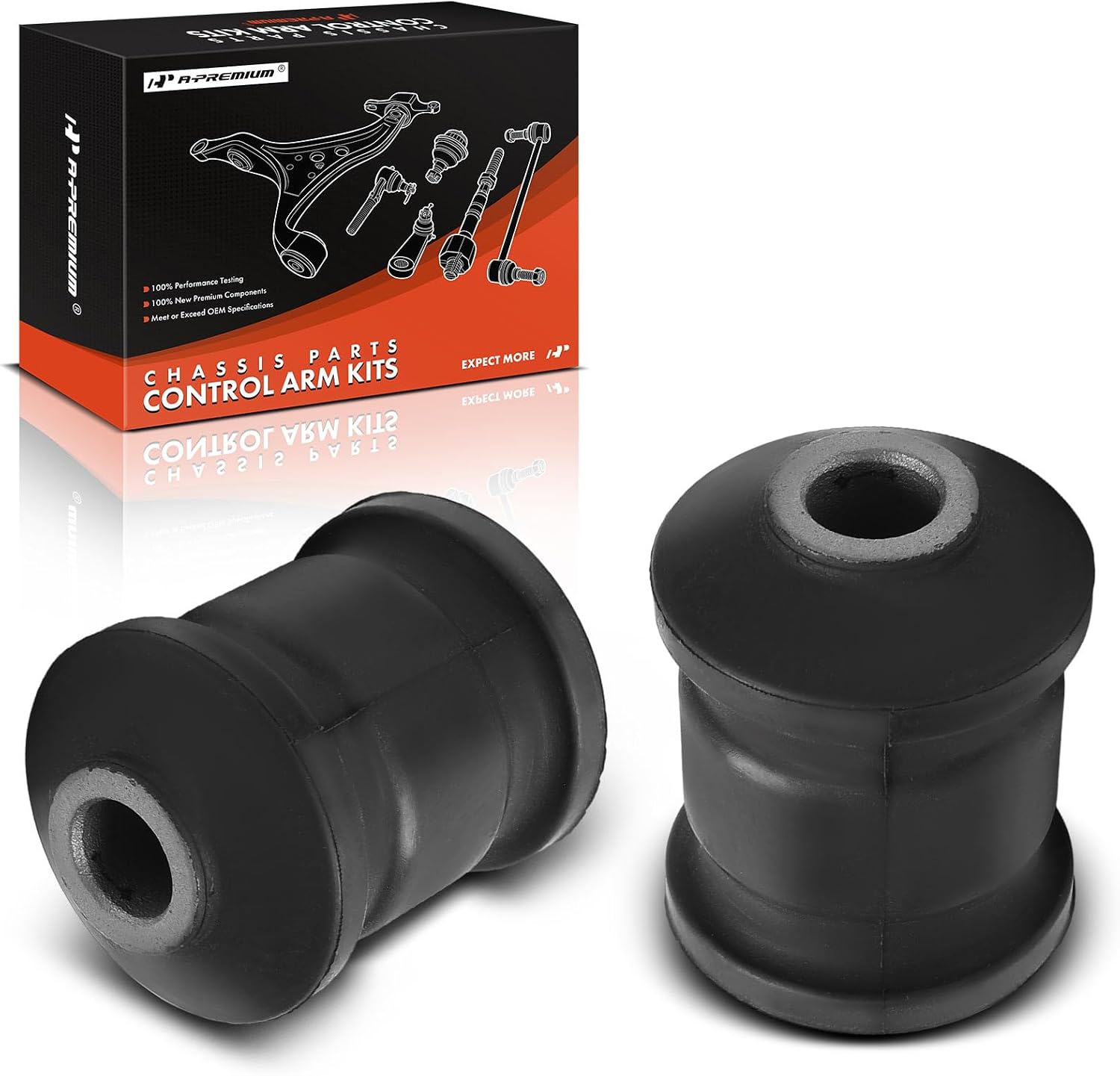 A-Premium 2 x Front Forward Lower Control Arm Bushing Kit, Compatible with Ford Escape 2005-2012 & Mazda Tribute 2005-2006, Tribute 2008-2011, Mariner 2005-2011