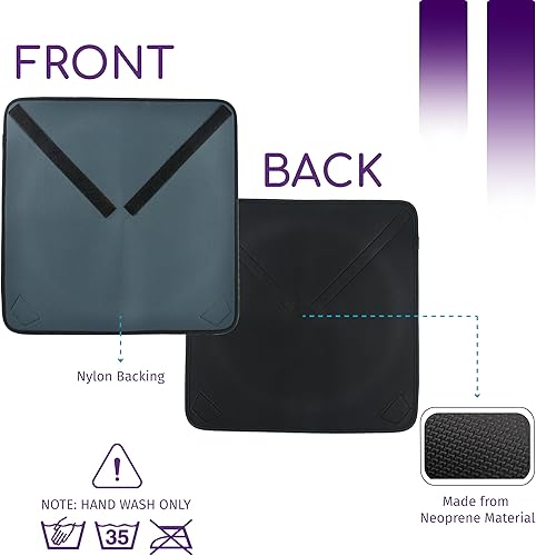 Miniatura 2 de Cam Design Protector de neopreno de 0.118 pulgadas para lentes, envoltura réflex digital a prueba de arañazos y polvo, compatible con cámaras Canon,