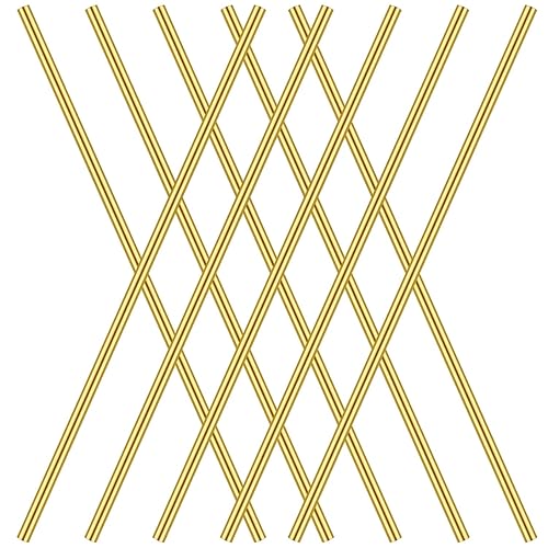 Vista 16 de 6 barras redondas de latón de 12 pulgadas y 3/16 pulgadas, barras de torno de latón, 3/16 pulgadas de diámetro y 12 pulgadas de largo