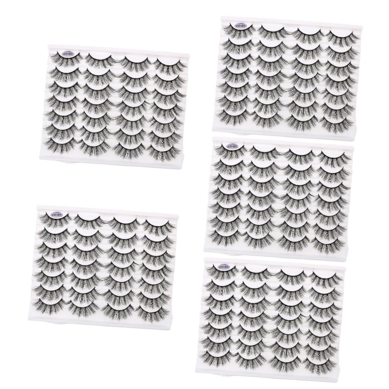 Healeved Eyelashes Naturali Fatte Mano Ciglia False Voluminose Per Trucco Naturale Accessori Per Salone Di Bellezza e Uso Personale