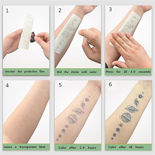 Lotus Flower Temporary Tattoos For Women Men Adults, Long Lasting,Waterproof, Realistic, Bulk Fake Tattoo, Semi-permanent Adult Art Sticker(2pcs)(2pcs)