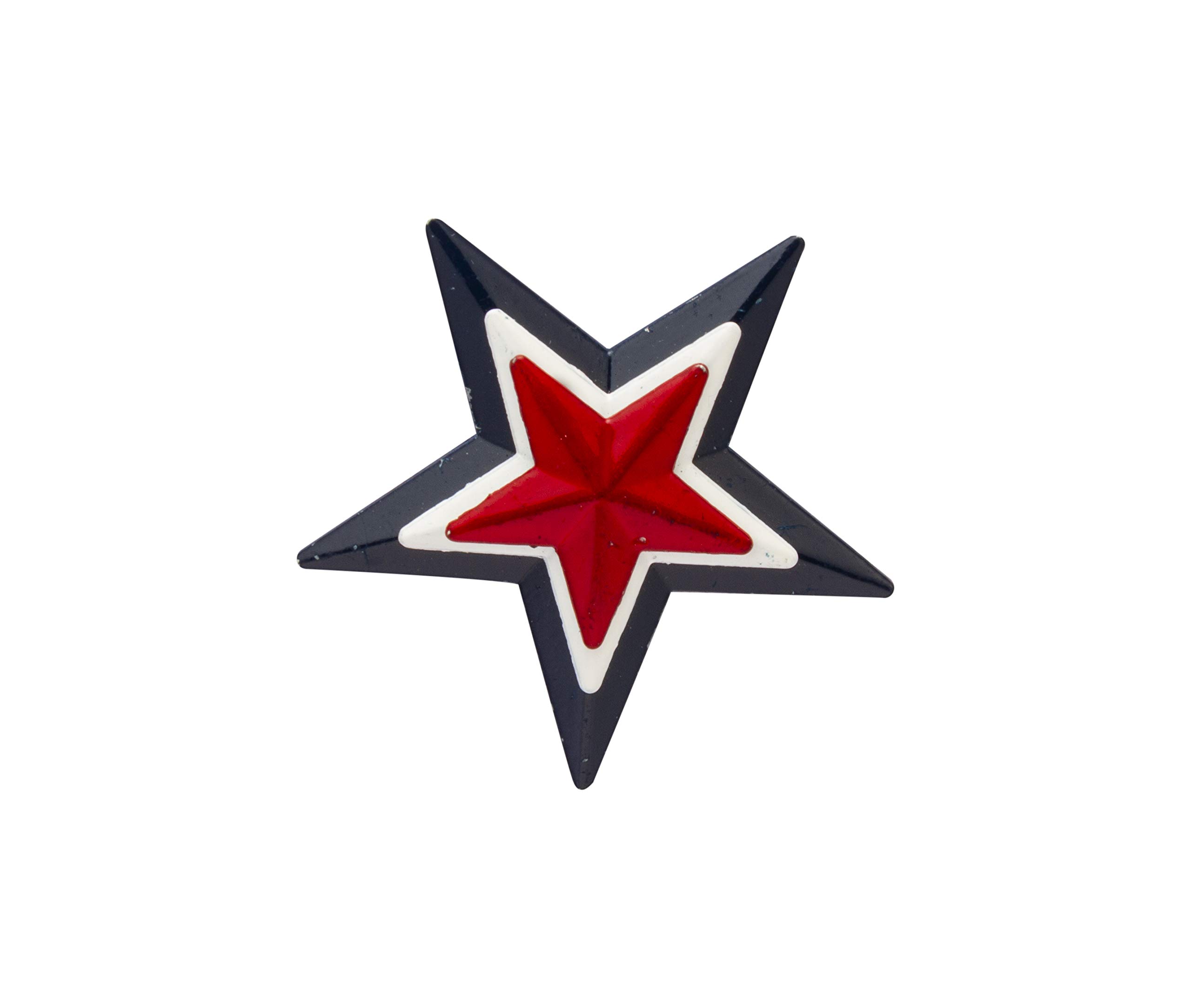 Knighthood Red and Blue Star Lapel Pin Brooch (Alloy) (B07V8HQXN2) Amazon Price History, Amazon Price Tracker