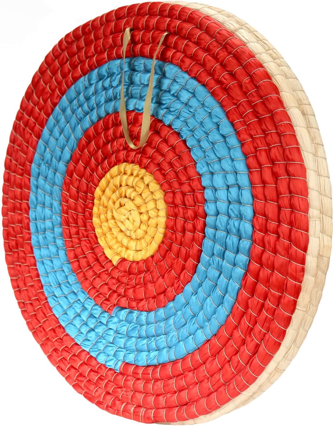 Archery Targets for Backyard Hand-Made Straw Archery Target for Recurve Bow Compound Bow or Longbow 20 Inches Traditional Bow Arrow Target for Kids Youth Adult Archery Hunting Practice