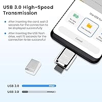 Vista 14 de USB C Micro SD Card Reader (Pack of 2 Pcs), BorlterClamp Type C OTG TF Memory Card Reader Compatible with Laptop, MacBook, Tablet, Smartphone