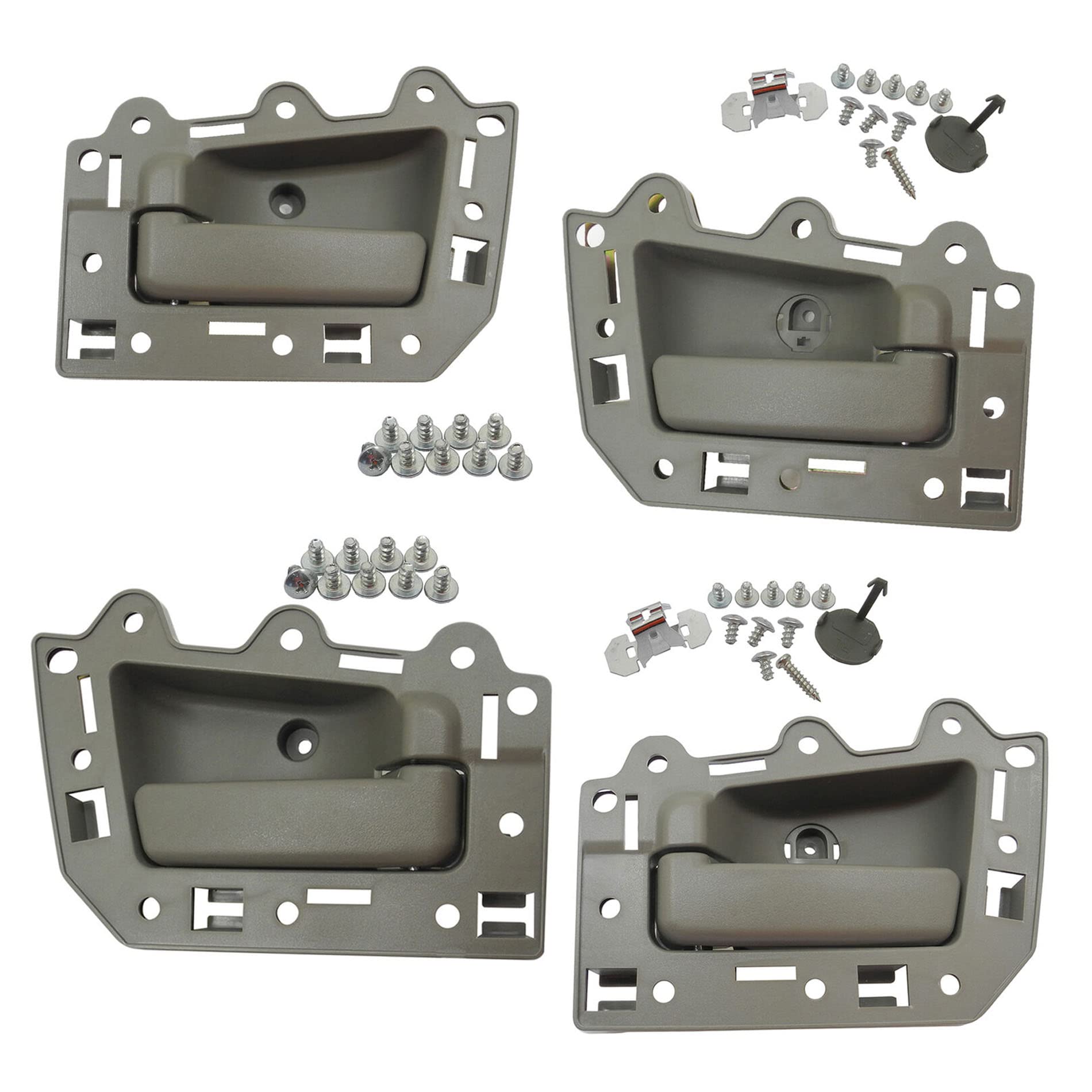 Upgraded Set 4PCS Inside Door Handle Khaki Bolt Compatible with Jeep 05-11 Grand Cherokee 2005 2006 2007 2008 2009 2010 2011