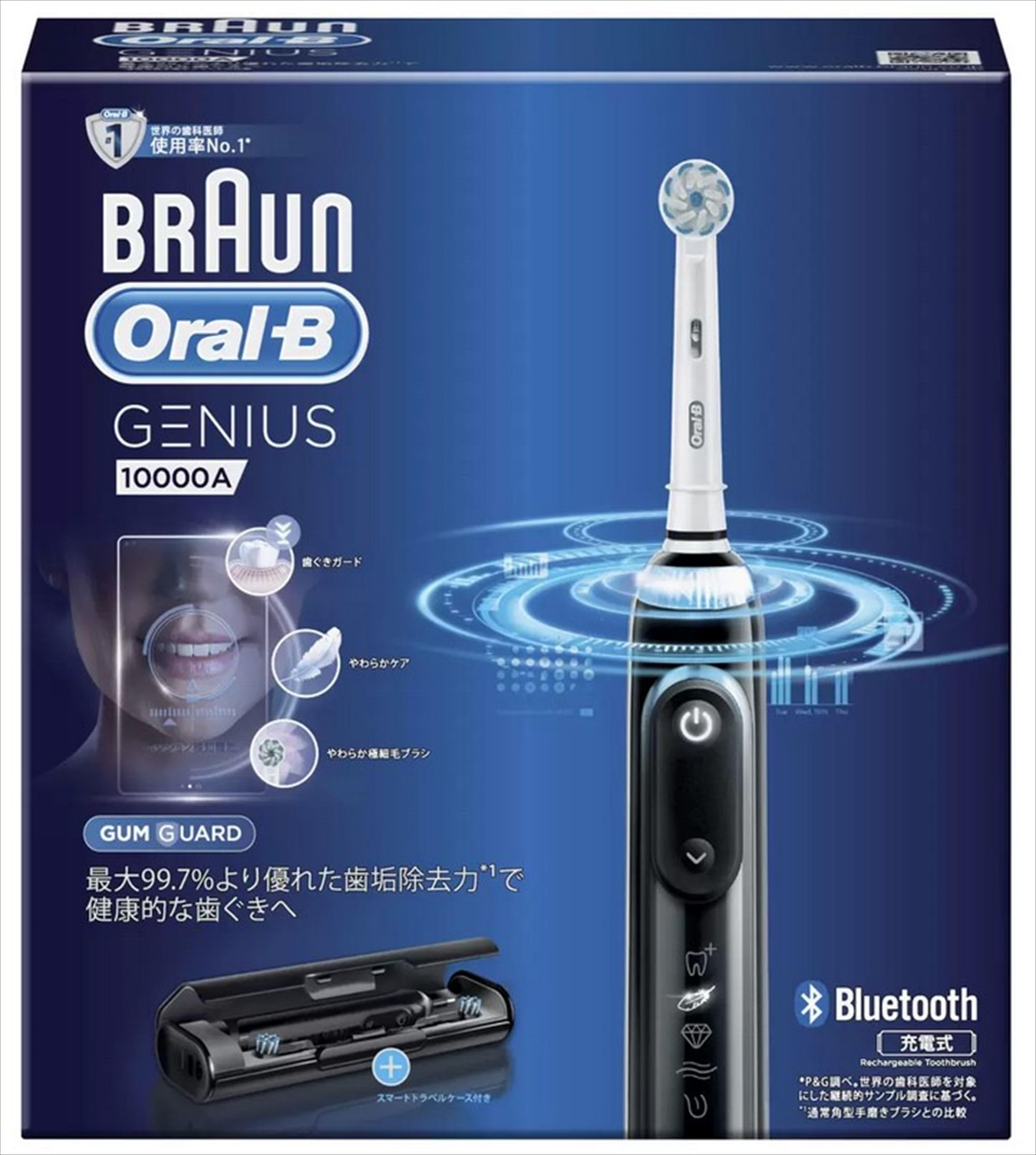 Amazon.co.jp: ブラウン オーラルB 電動歯ブラシ ジーニアス10000A 