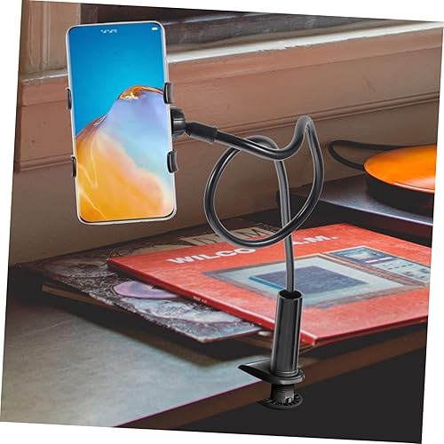 Miniatura 2 de Soporte para teléfono con clip, soporte para computadora portátil, multifuncional, ajustable, para teléfono celular, soporte para computadora