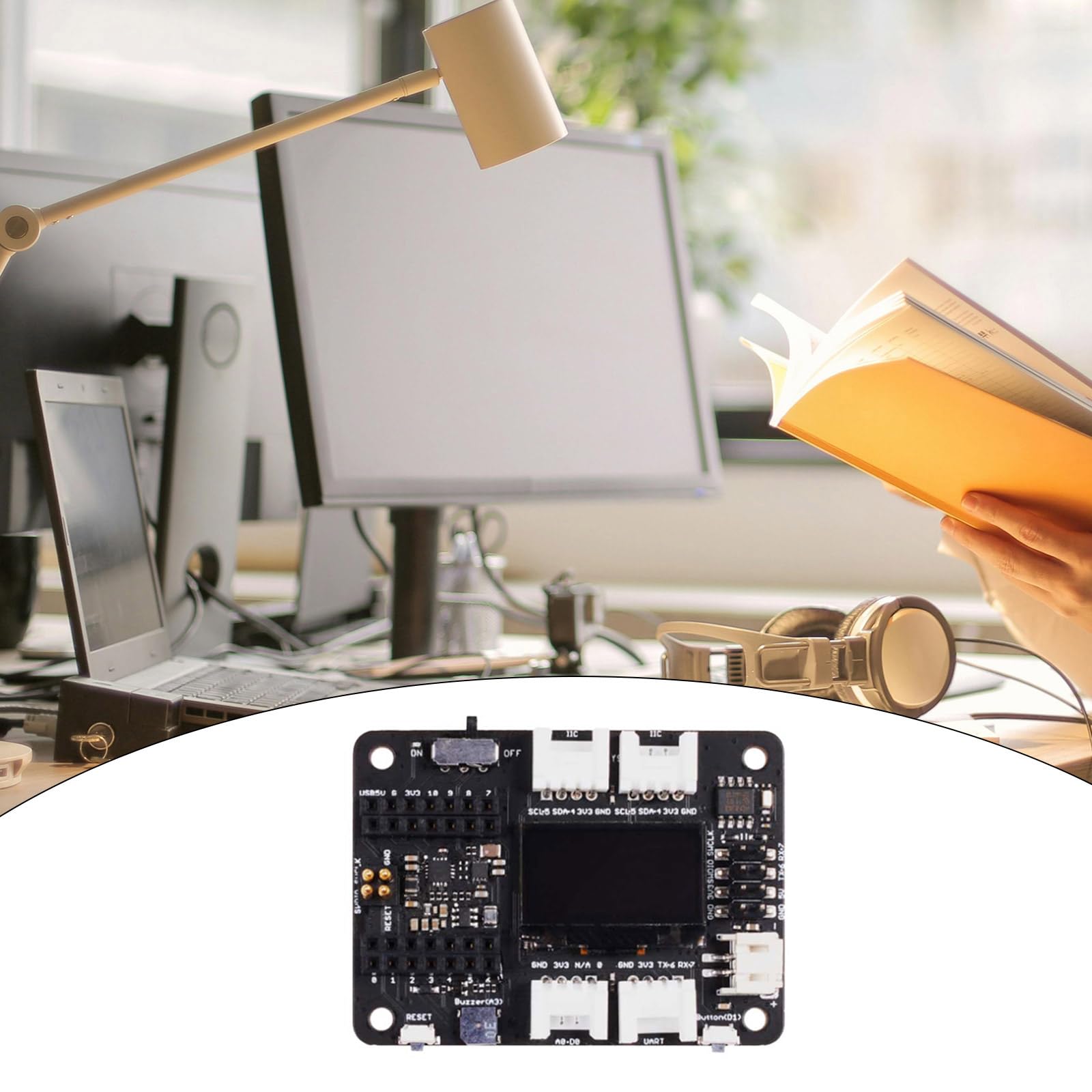 Innovativa scheda Basic HAT per semplificare la prototipazione con periferiche integrate Nessuna necessità di saldatura per Seeeduino Expansion Board