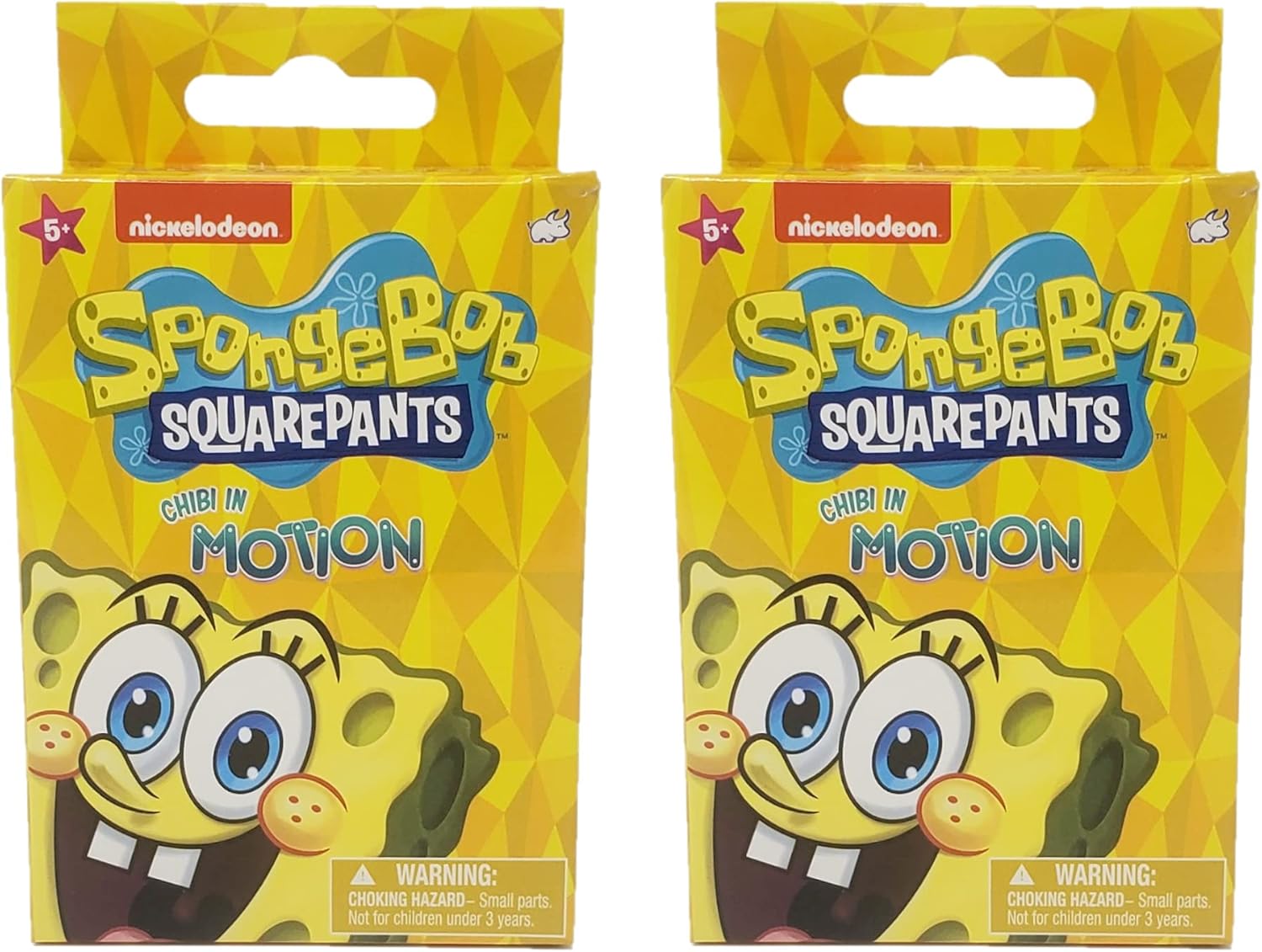 Spongebob Squarepants Chibi in Motion - Lot of 2 Blind Boxes