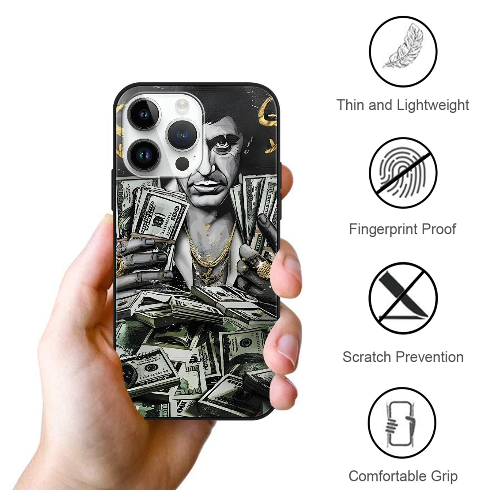 Funda Para Xiaomi 15 Ultra 5G - Carcasa De Silicona Suave TPU, Antigolpes, Antiarañazos, Color Negro, Compatible Con Pantalla De 6.73 Pulgadas