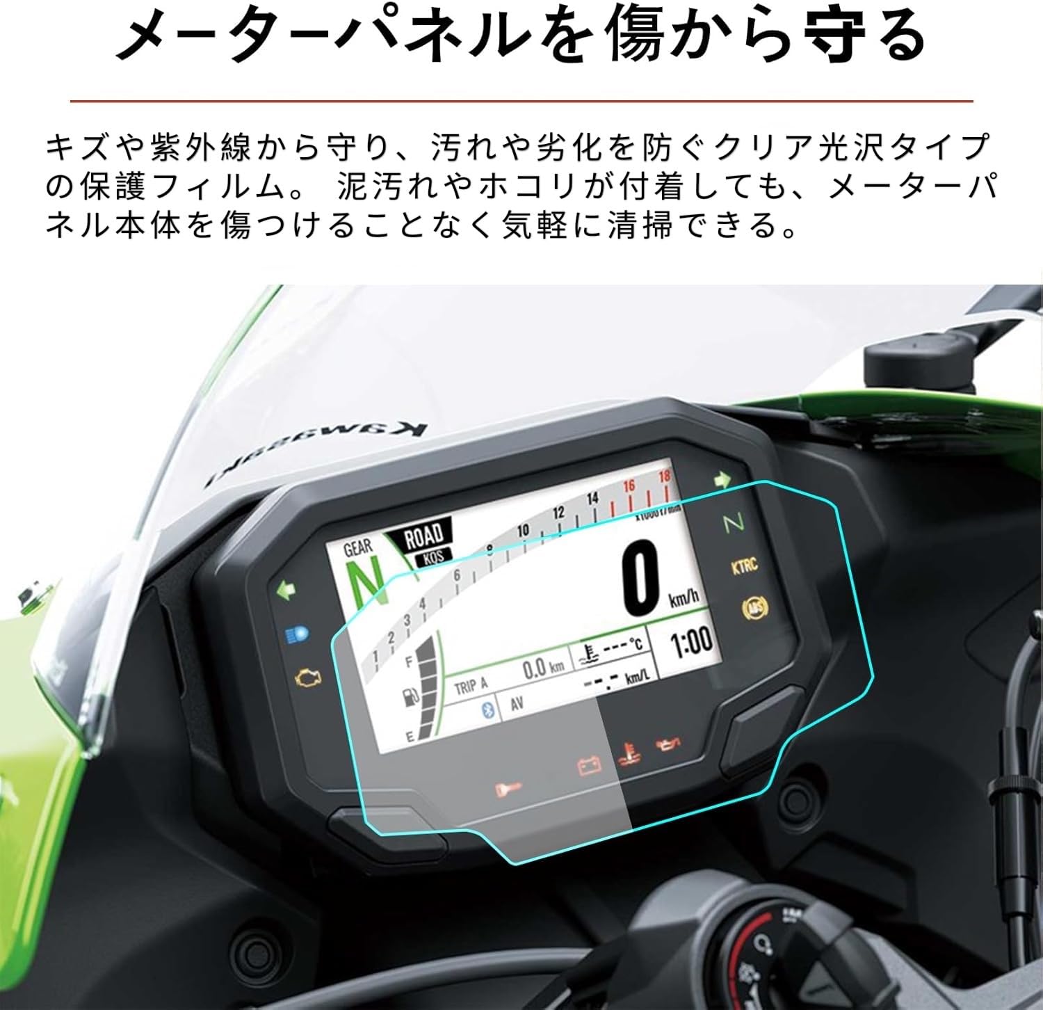 Amazon.co.jp: motokano メーターフィルム ZX-25R/SE (2023~) ZX-4R/SE