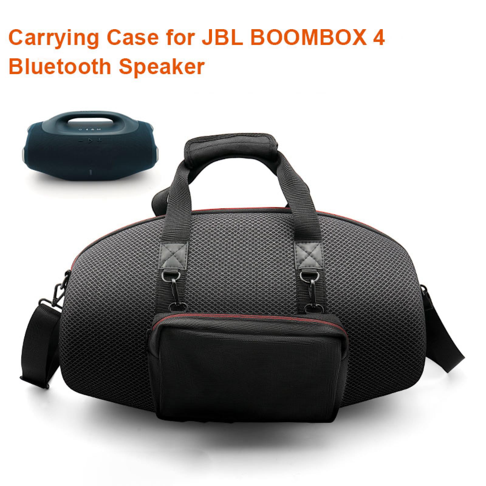 Nuova custodia rigida da viaggio portatile compatibile con Bluetooth con maniglia di ricambio per JBL BOOMBOX 4 Sacca porta altoparlanti (solo custodia)