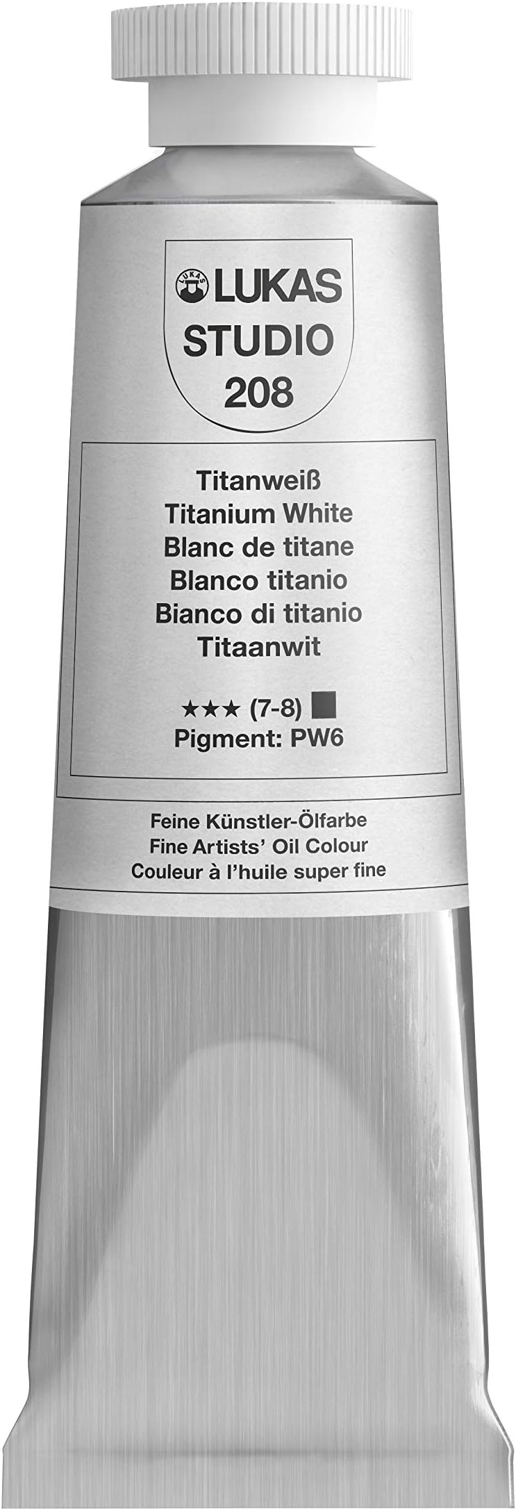LUKASStudio Oil : Titanium White 37ml : While Stocks Last