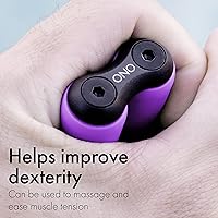 Vista 9 de ONO Roller - Juguete antiestrés de mano para adultos Ayuda a aliviar el estrés, la ansiedad, la tensión Promueve la concentración, la claridad