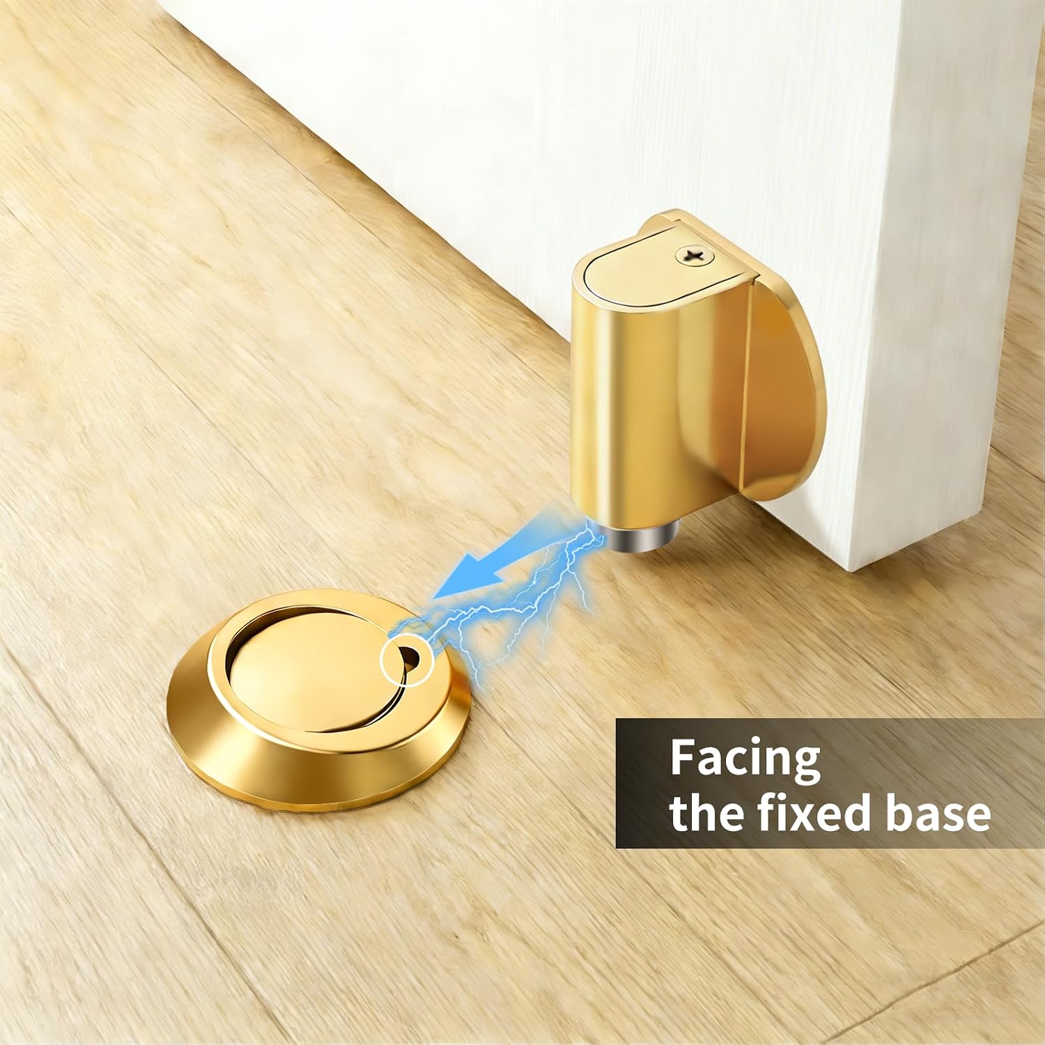 AIMAXINKE Magnetic Door Stoppers - Double Magnet Door Catch, Door Holder, image 5