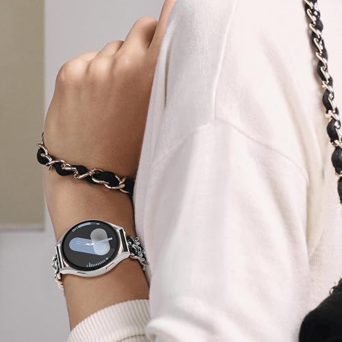 Miniatura 7 de Surace Correa compatible con Samsung Galaxy Watch 7, pulsera de mujer para Galaxy Watch 7FE654 de 1.575 pulgadas, 1.732 pulgadas, Galaxy Watch 6