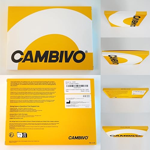 Vista 26 de CAMBIVO 1 par de tobilleras para hombres y mujeres, calcetines de compresión de tobillo para dolor de pies, uso diario, fitness, trabajo, alivio