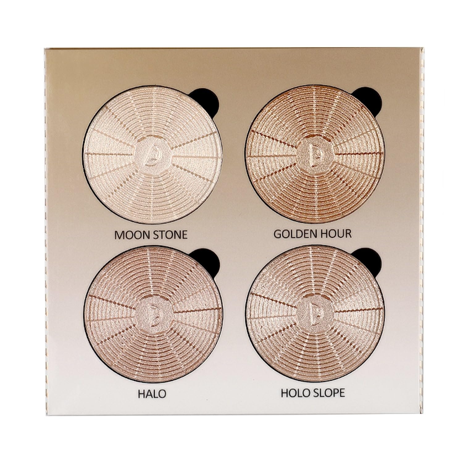Character Glow Kit Highlighter Palette - Ultra-Reflective, High-Pigment Shine | Silky Smooth, Blendable Formula | For Chee...