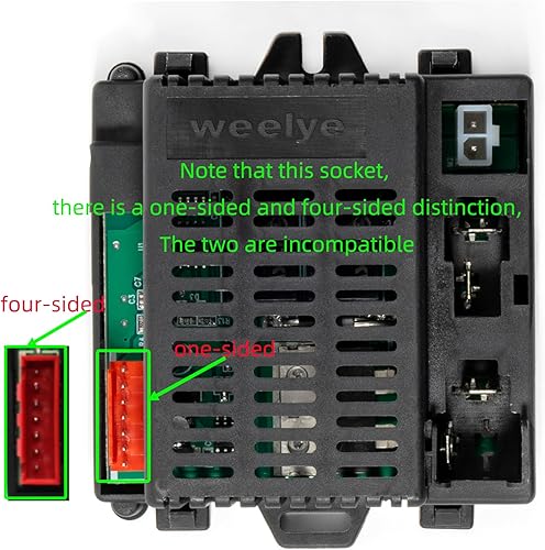 Miniatura 4 de ToiCottage Weelye RX23 12V caja de control Receptor Mainboard Accesorios Niños Paseo Eléctrico en Coches Niños Rueda de Circuito de Rueda de