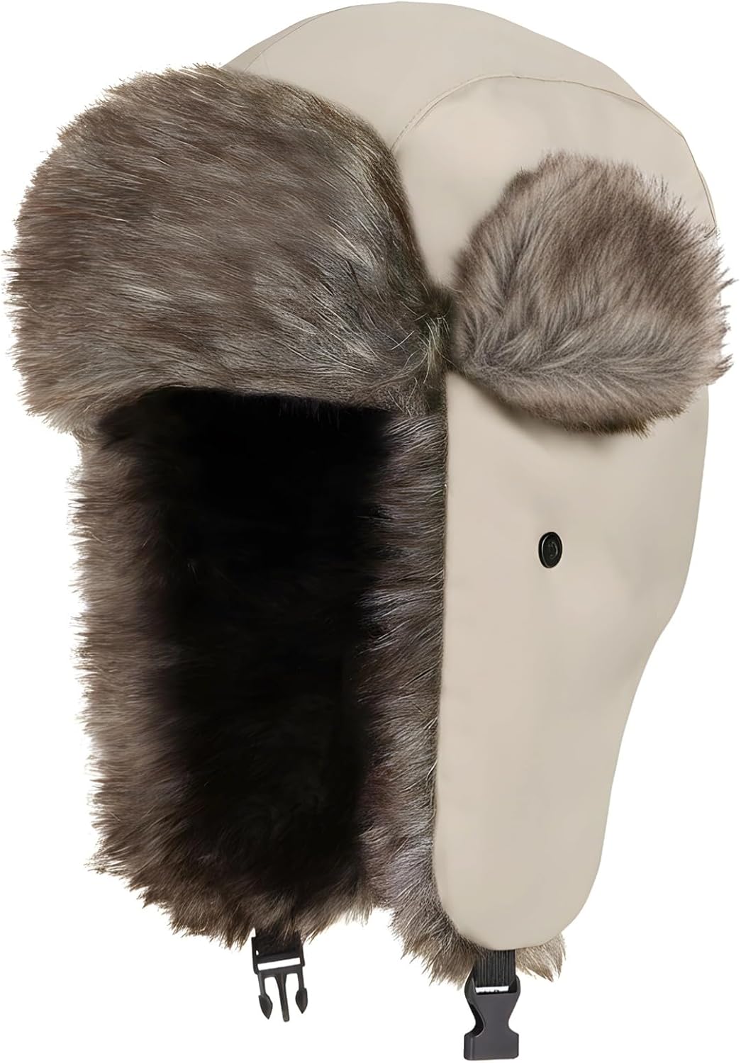 Cozy Plush Winter Hats Men Women Trapper Trooper Hat with Earflaps Windproof Russian Ushanka Hats Outdoor Skiing Cap