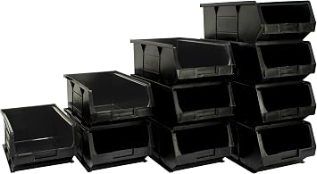 Barton Topstore Container TC4 Recycled Black [Pack of 10]