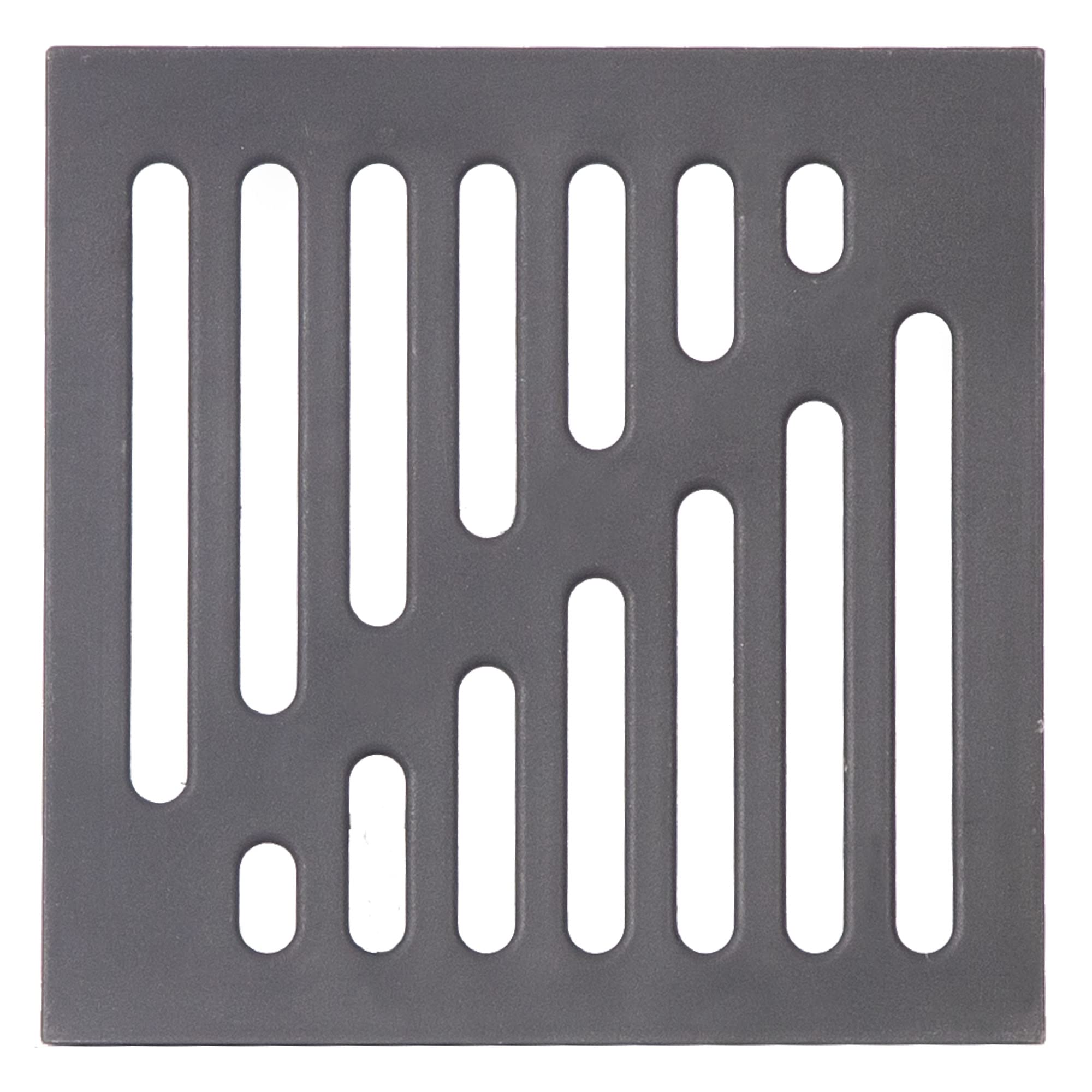 SPEEDPLANT Tubo di drenaggiolunghezza 1 m,Tubo di drenaggio con griglia, pozzetto Cortile, Scarico a Pavimento 15 x 15 cm per drenaggio/infiltrazione,