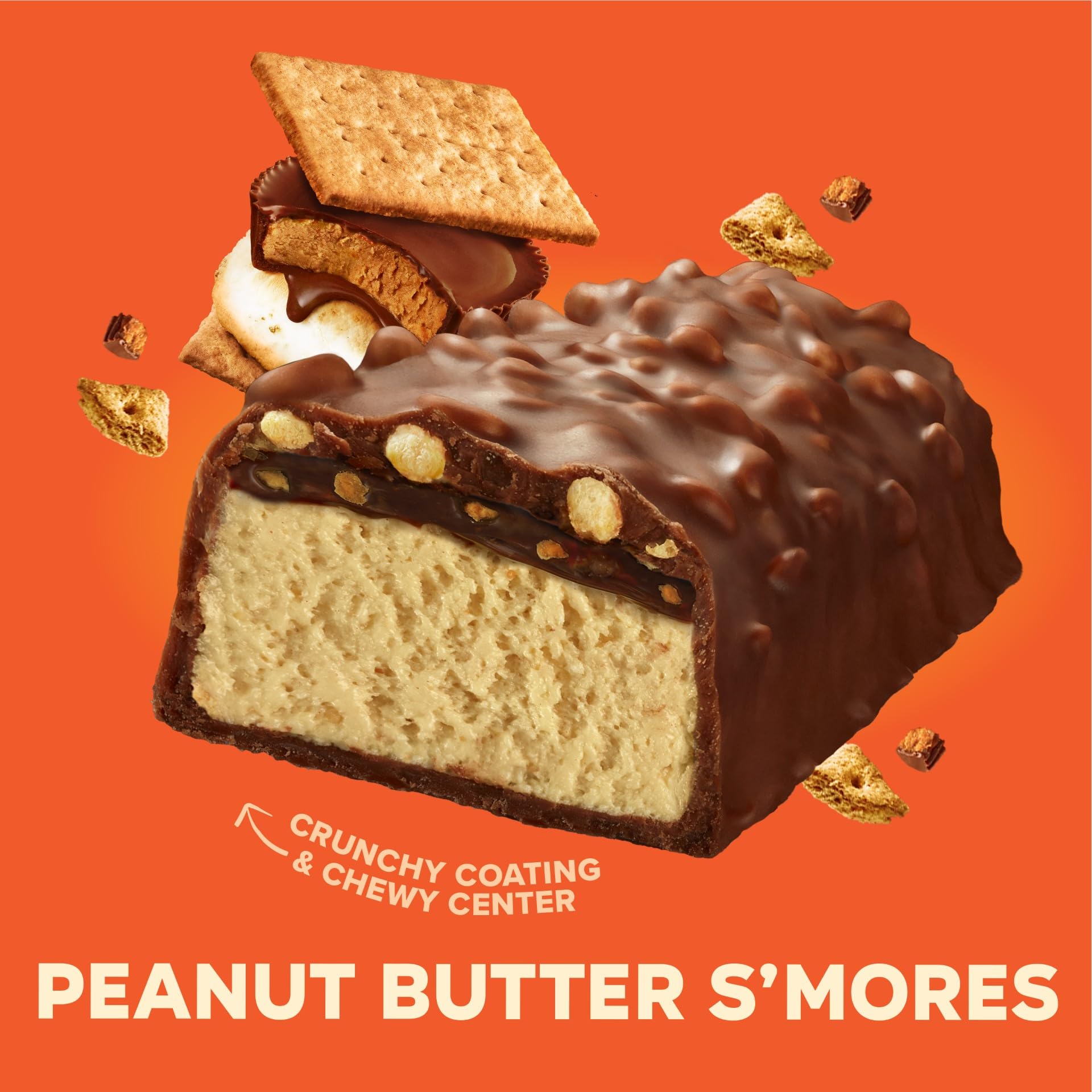 Pure Protein AMMMAZE Peanut Butter S’mores Protein Bars, 20g Protein, 12 Ct — Amazon image 3