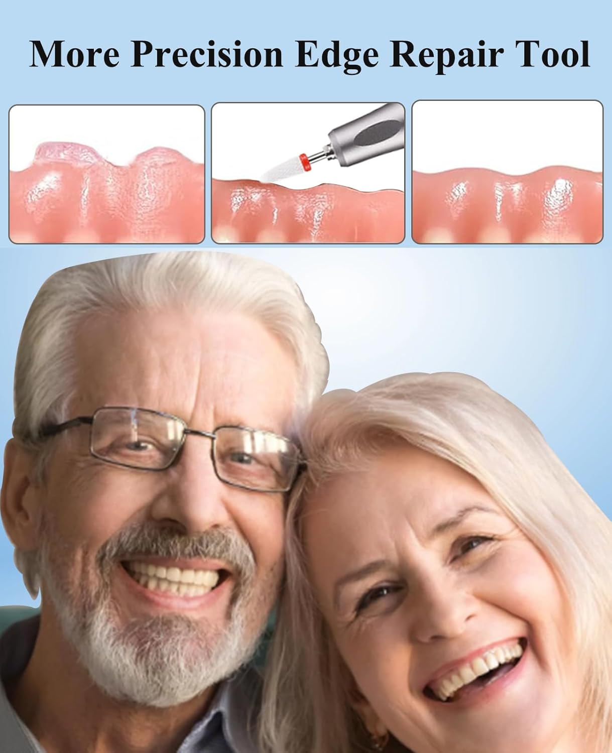 Cordless USB Mini Polisher for Delicate Surfaces - 35,000 RPM High-Speed Polishing Kit with 11 Attachments - Gently Smooths Edges, Removes Stains, Finishes Surfaces – Portable with Travel Case