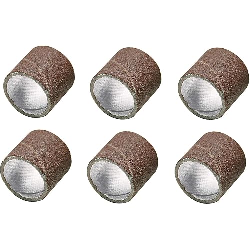 Dremel 446 240 grit Sanding Bands, 1/4 Inch, 6 Pack