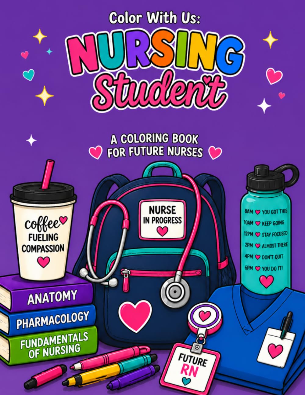 Color With Us: Nursing Student Starter Pack