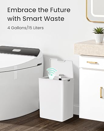 Cesun 4 Gallons and 5 Gallons Automatic Trash Can