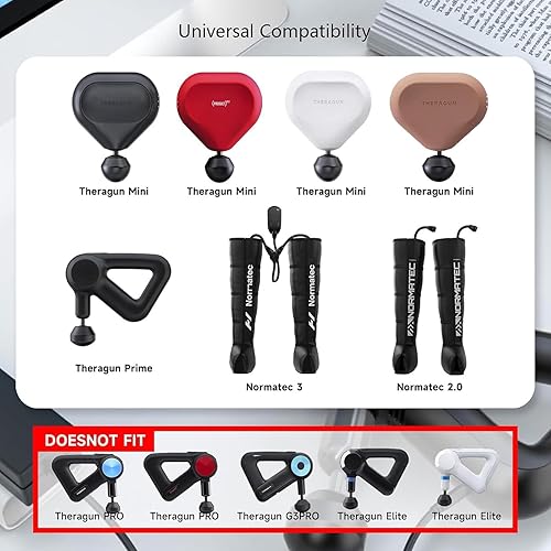 Miniatura 4 de Cable de alimentación de 15 V CA CC para Theragun Prime, Theragun Mini pistola de masaje modelo BR-GUN-002, G4-Mini-RED-PKG-US Theragun Pistola