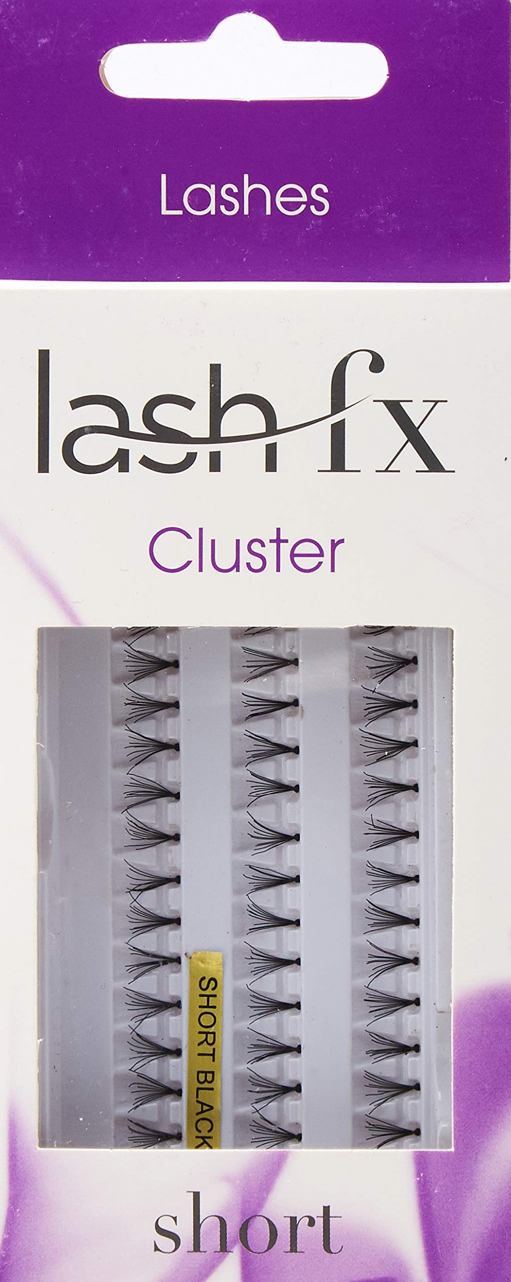 Lash FX Silky Mink Cluster Lashes - Short, Black, Individual, False Eyelash