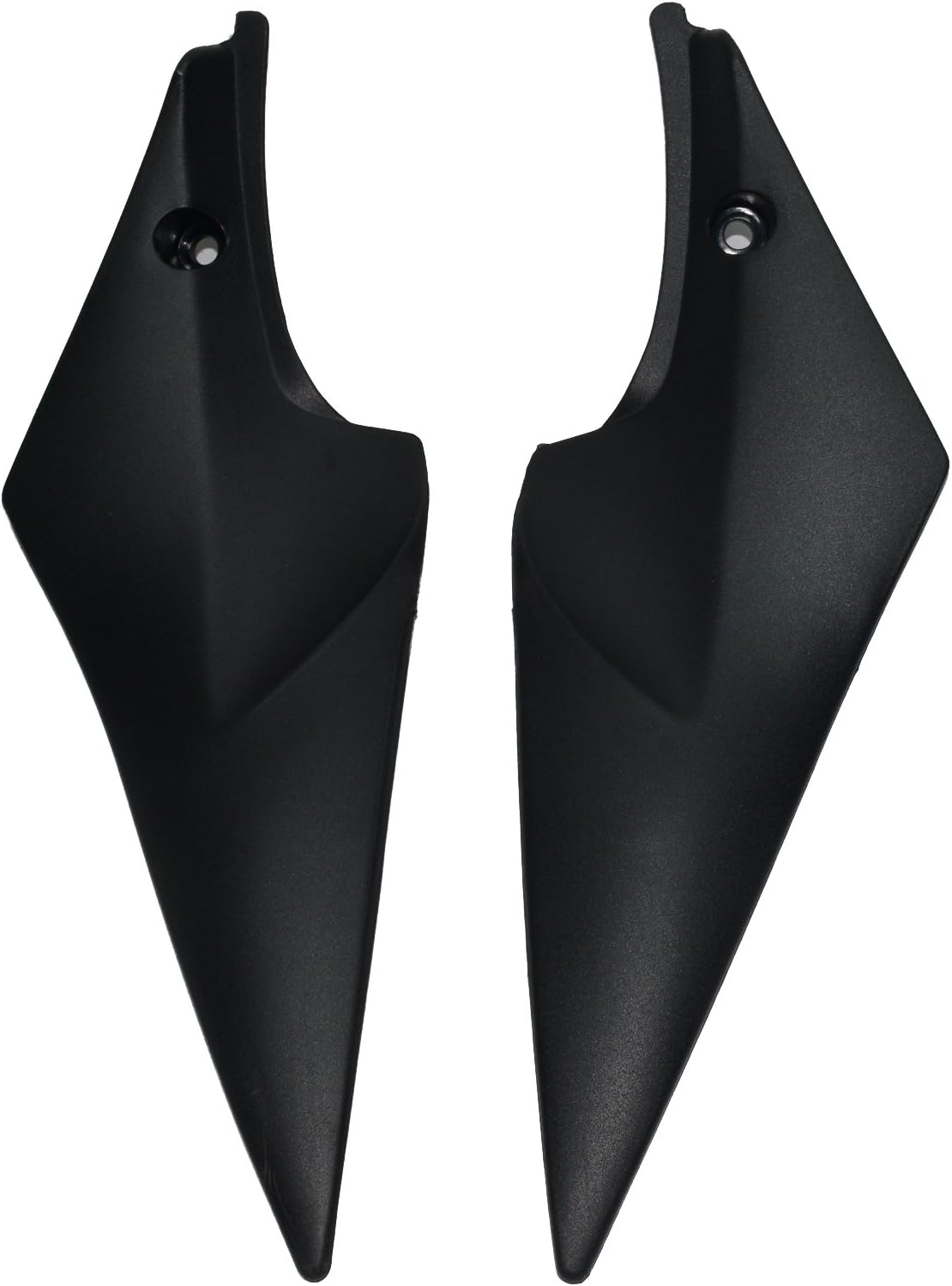 Gas Tank Side Panel Cover Fairing Black Fits for Suzuki GSXR600 GSXR750 2006-2007