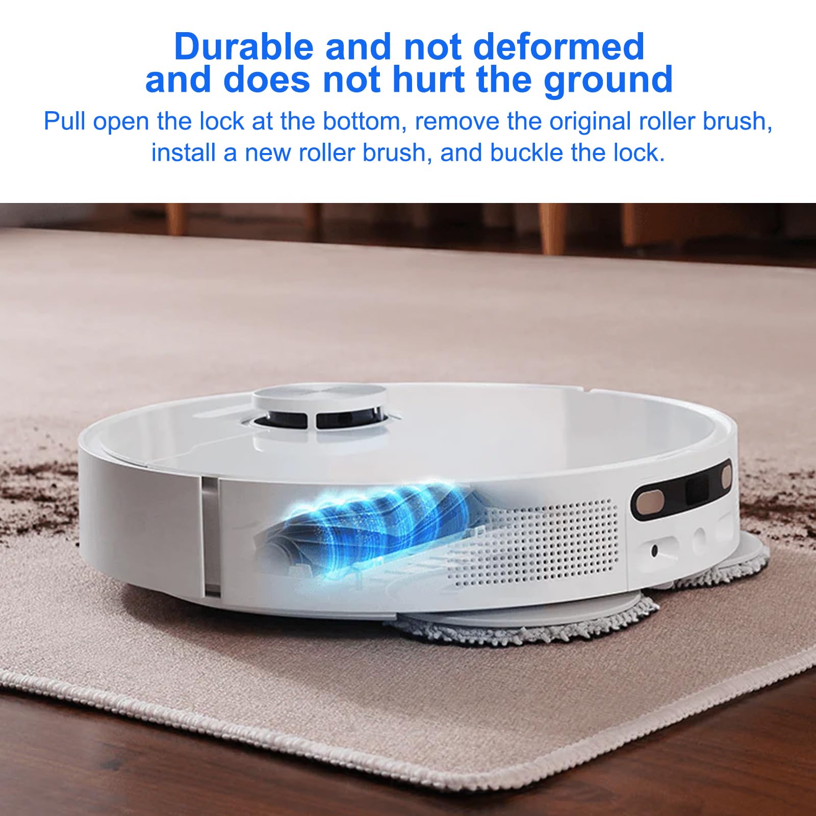 Hoofdborstelafdekking, accessoire voor veegrobot, compatibel met Xiaomi