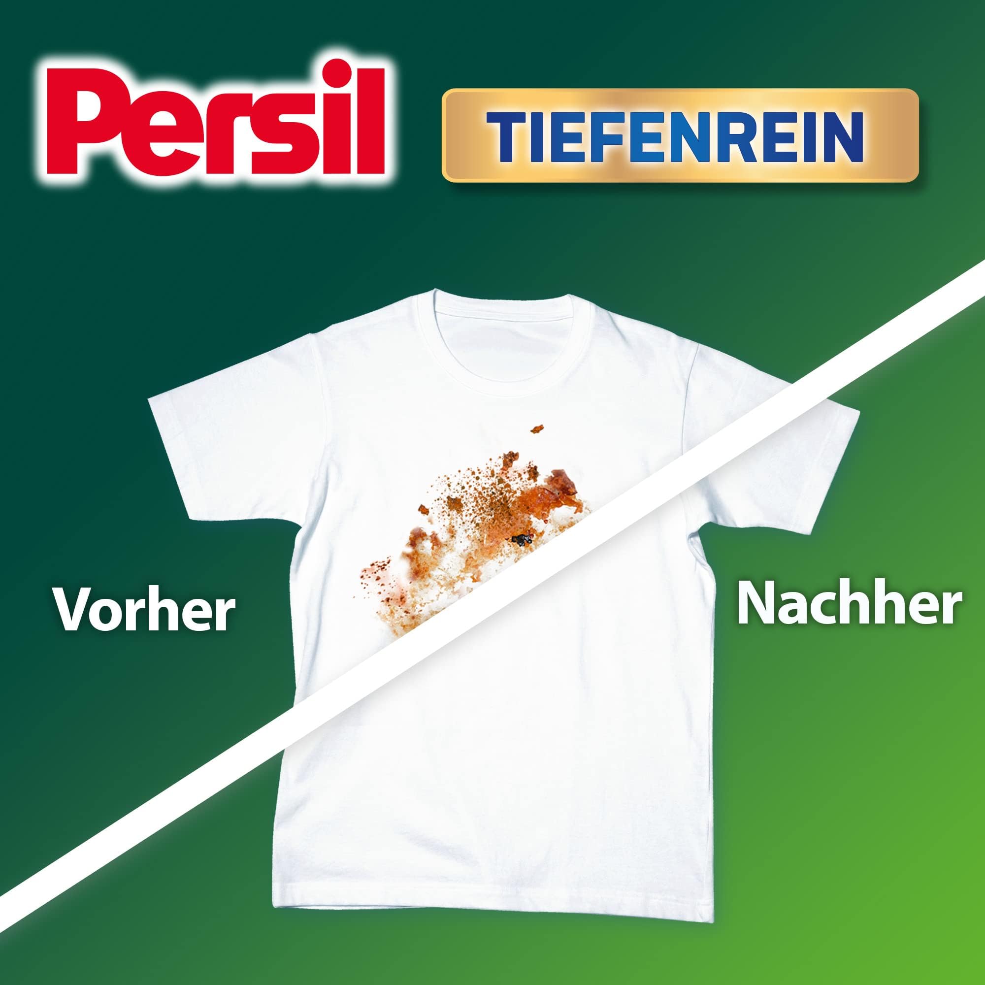 Persil Universal Pulver Tiefenrein Waschmittel (75 Waschladungen), Vollwaschmittel für reine Wäsche und hygienische Frische für die Maschine, effektiv von 20 °C bis 95 °C