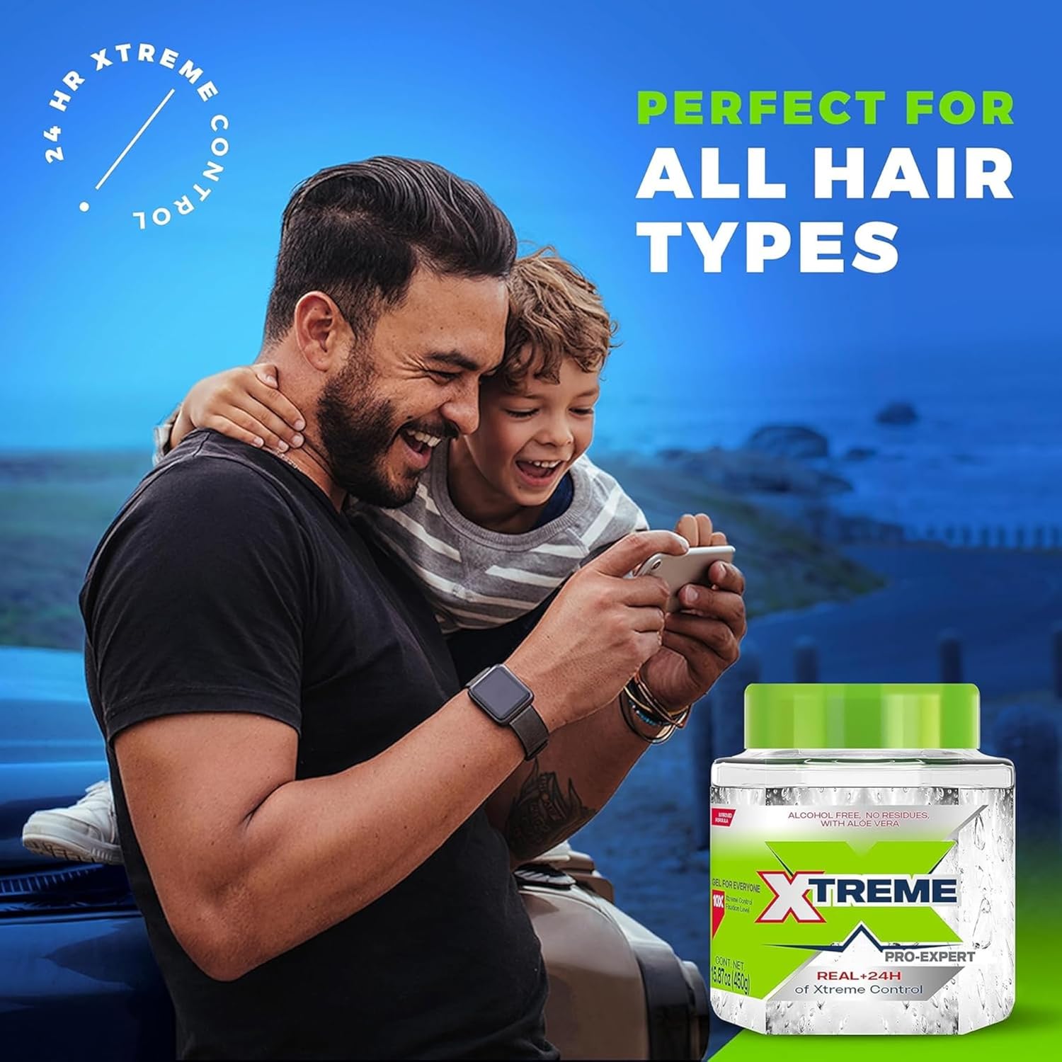 Wetline Xtreme Pro-Expert Styling Gel 15.87 Ounce (450g) (Pack of 1)